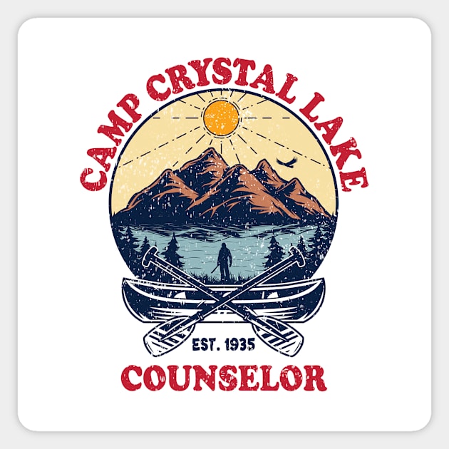 Camp Crystal Lake Sticker by Tronyx79